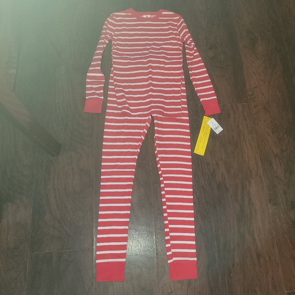 Toddler Striped 100% Cotton Tight Fit Matching Family Pajama Set - Picture 2 of 3